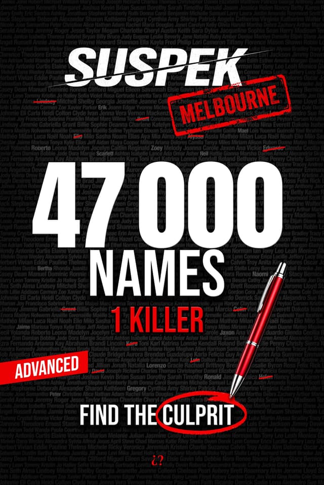 Cover of SUSPEK · Melbourne