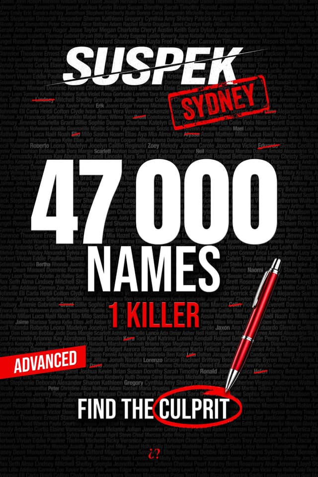 Cover of SUSPEK · Sydney